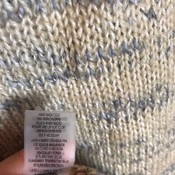 Calvin Klein Marled Stripe Mock Neck Sweater NWT - Picture 11 of 12